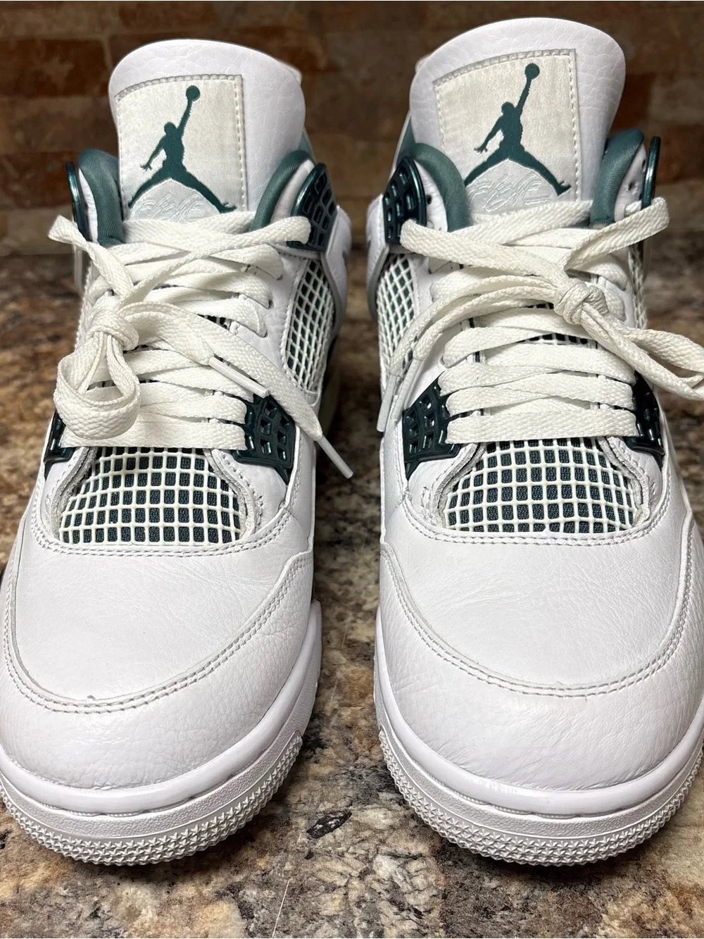 Air Jordan Retro 4 Oxidized Green Size 9